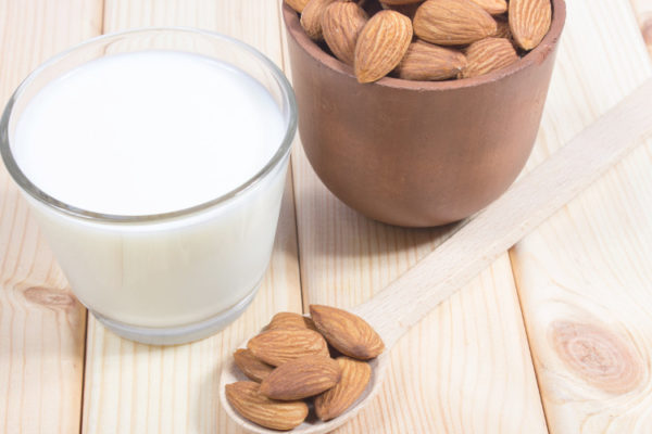 When can babies have almond milk?